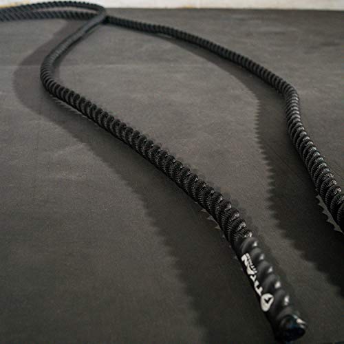 Titan Fitness Battle Rope 30 Ft. Length 1.5 In. Diameter Conditioning For Hiit Workouts #TOP5