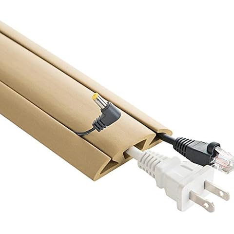 UT Wire UTW-CP501-BG Kabelschutz, 1,5 m 10 ft beige Cover