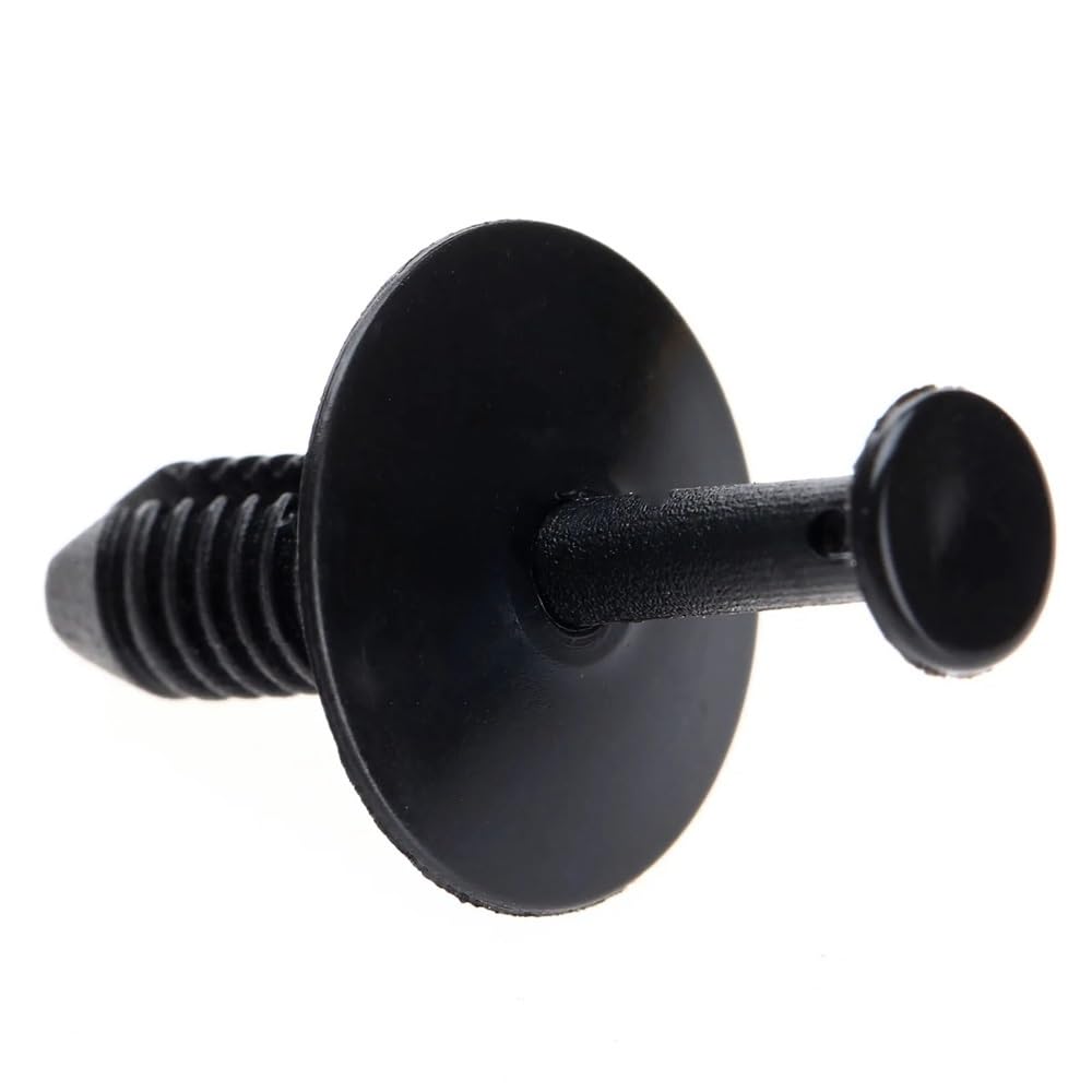 GLBMLMTHZP 50Pc Auto Fastener Rivet Retainer Clips Fit For BMW Series 3 5 7 Push Engine Cover Bumper Fender Car Door Trim Panel Clip 6.3mm Hole