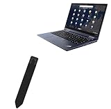 BoxWave Stylus Pouch Compatible with Lenovo ThinkPad C13 Yoga Chromebook (20UX) - Stylus PortaPouch, Pen Stylii Holder Carrier Portable Self-Adhesive - Jet Black