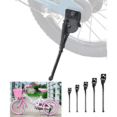 ZSFLZS Bike Kickstand Bicycle Side Support Stand for 12 14 16 18 20 inch Kids Bike (for 12" Bike) Cover
