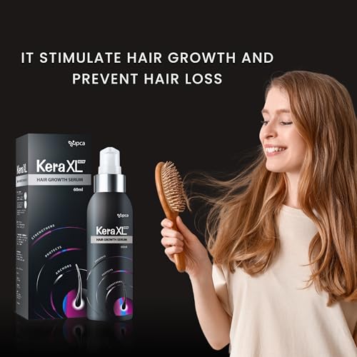 Image of Kera XL Hair Growth Serum 60ml | Non-Sticky, Non-Viscous Hair Serum | Helps Control Hair Fall & Support Hair Growth | Helps Control Hair Fall & Support Hair Growth