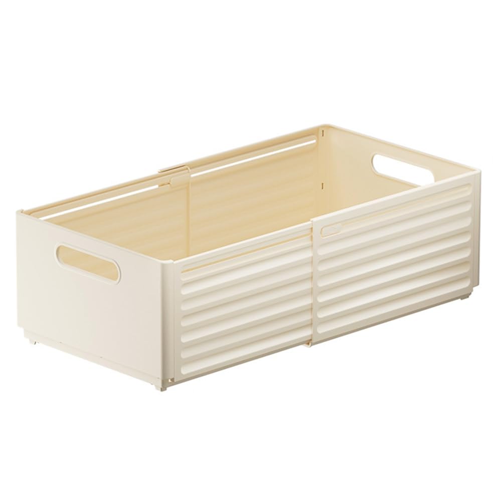 IJSDNVJNDX Expandable Plastic Storage Boxes, Multi-Purpose Folding Organizer, Drawer Storage Divider for Bedroom, Kitchen Storage