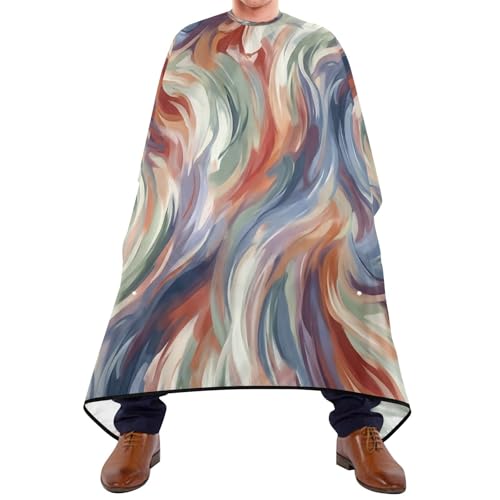 Capa de corte de cabello impermeable para hombres miniatura 1