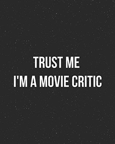 Trust Me I'm a Movie Critic: Movie Notebook - a stylish journal cover with 120 blank, lined pages to review films and movies image 3