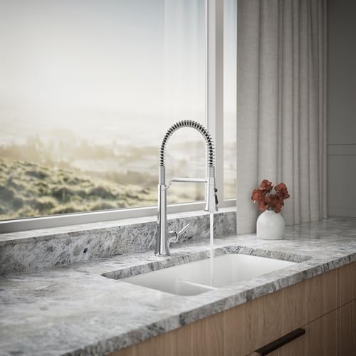 KOHLER 23765-CP Tone Semi Professional Kitchen Faucet by Kohler - Image 4