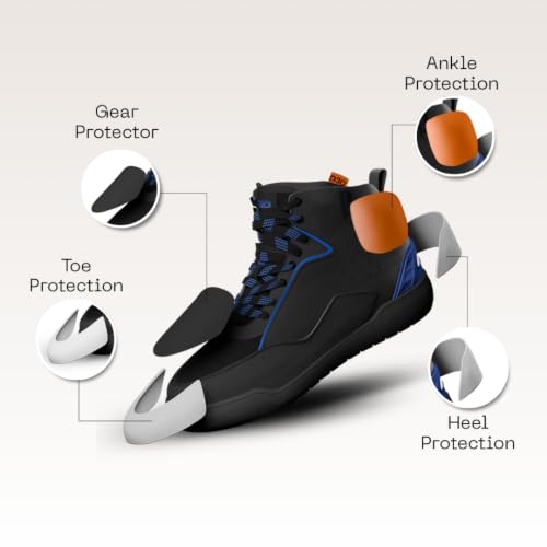 Image of Clan Torque Waterproof D3O Motorcycle Riding Shoes