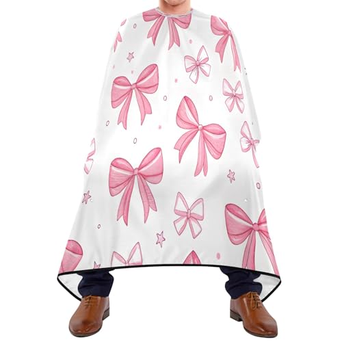 Capa de peluquería impermeable para hombre con cierre ajustable miniatura 1