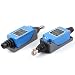 uxcell 2 Pcs 6A/380VAC 10A/250VAC Roller Plunger Mini Limit Switch 1NO 1NC
