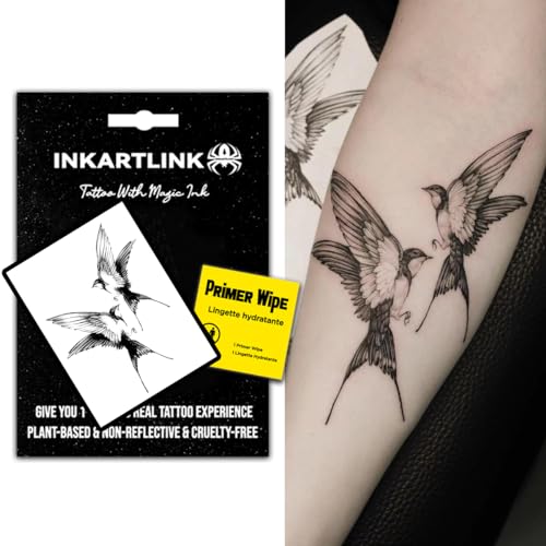Inkartlink Temporary Tattoo, Magical Tattoo Lasts 7-15 Days, Waterproof And Non-Reflective, Exquisite Packaging, Unique Design cover