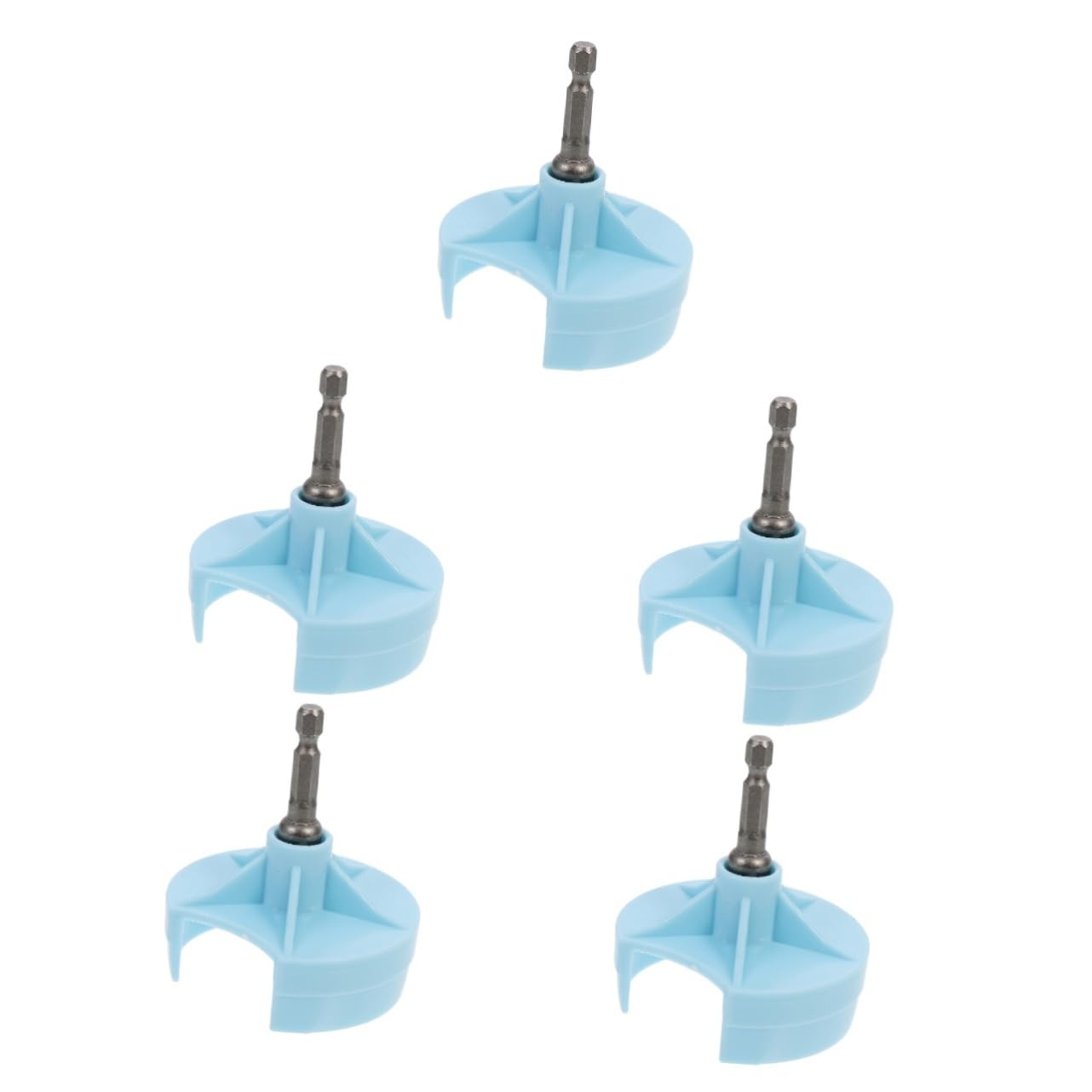 5pcs Knitting Machine Adapter Power Adapter for Knitting Braiding Machine Adapter Crank Handle Adapter Handle Adaptor for Knitting Machine Stainless Steel Household Appendix