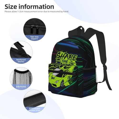 Mochila Ligera para Senderismo con Correas Ajustables miniatura 5