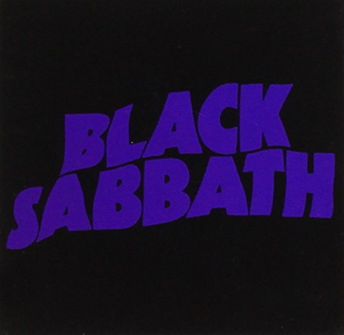 Imán para refrigerador de acero Black Sabbath Negro 7.5x7.5 cm