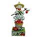 Jim Shore Heartwood Creek from Enesco Apple Picking Cat Figurine 7.125 IN