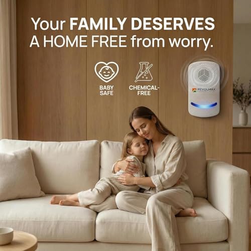 Image of RX-78, Ultrasonic Pest Control Repeller - Electronic & Ultrasound, Indoor Plug-in Repellent - Get rid of - Rodents, Mice, Squirrels, Bats, Insects, Bed Bugs, Ants, Fleas, Spiders, Roaches (4Pack)