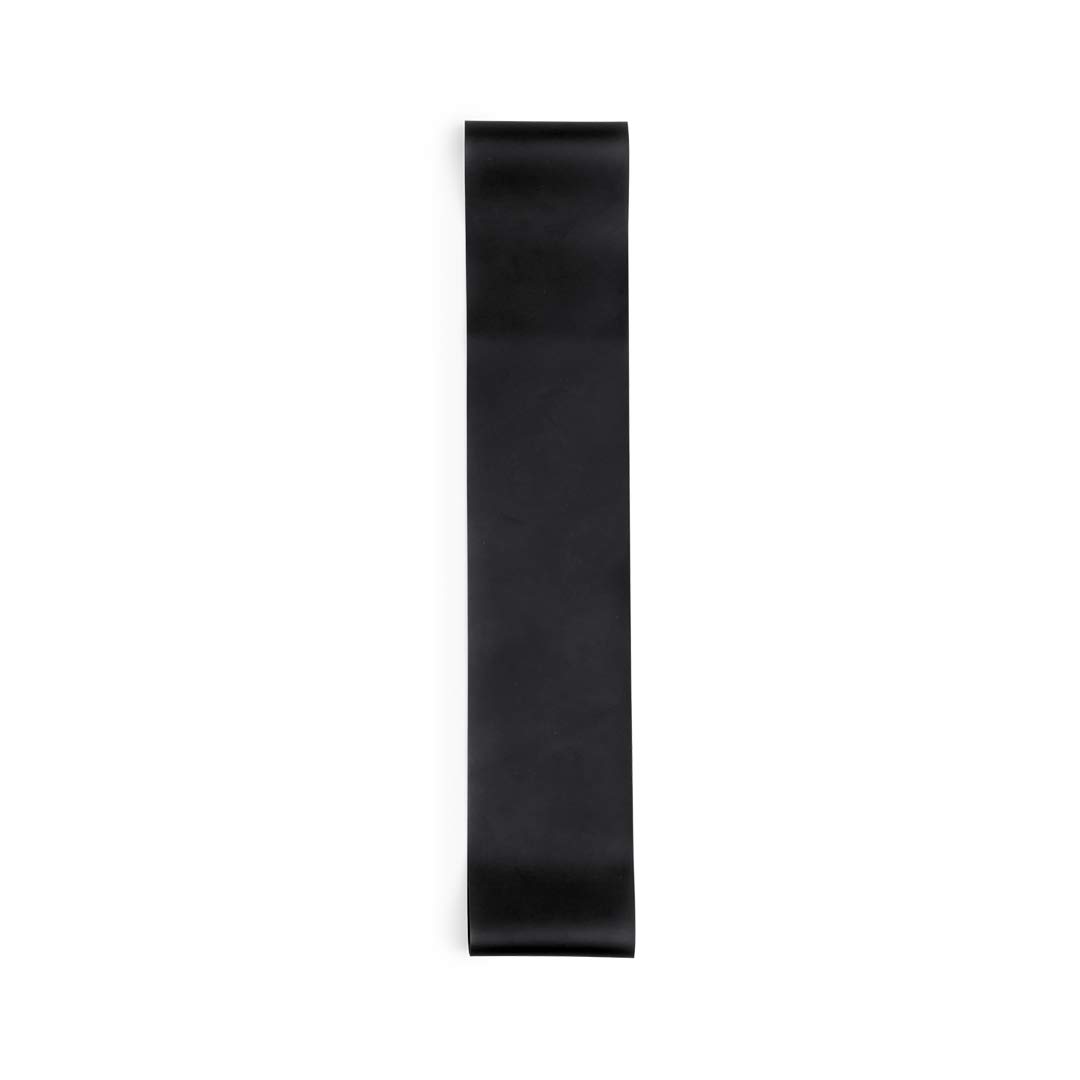 eBuyGB Fitness Exercise Loop Band, Elastic Stretch Strength Home Workout Latex Straps for Pilates, Yoga, Gym, Rehabilitation, Stretching (Black)