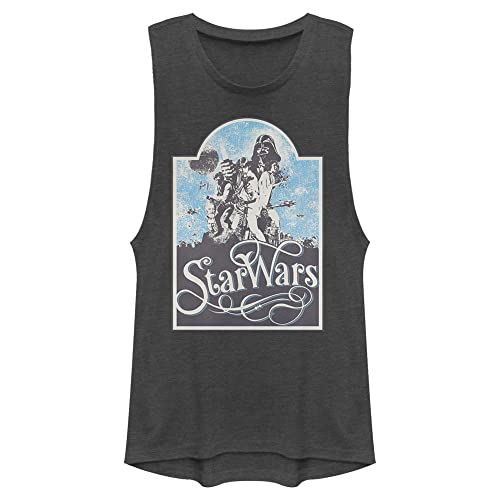 Star Wars Grupo Camisa para Mujer en algodón de manga corta