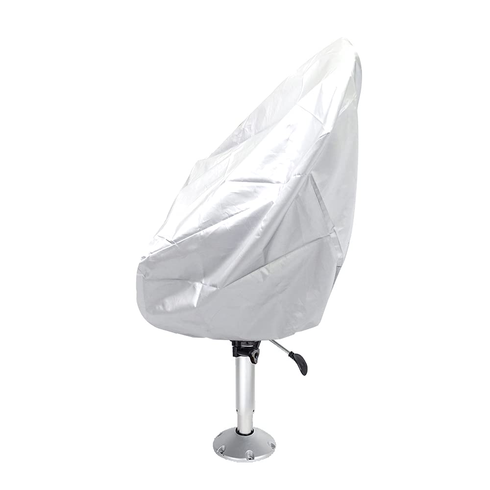 J&C Boat Seat Covers Pontoon Boat Seat Covers Boat Seats Clearance Covers Fishing Chair Covers Waterproof Boat Captain Chairs Covers Protects Pontoon Boat Console Covers