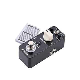 SHUIYUE Noir Secret Micro Mini Distorsion Guitare électrique Effet pédale True Bypass,Effet Guitare - Les Beatles, Paul McCartney, John Lennon, RIngo Starr, George Harrison SHUIYUE Noir Secret Micro Mini Distorsion Guitare électrique Effet pédale True Bypass,Effet Guitare – Image 3