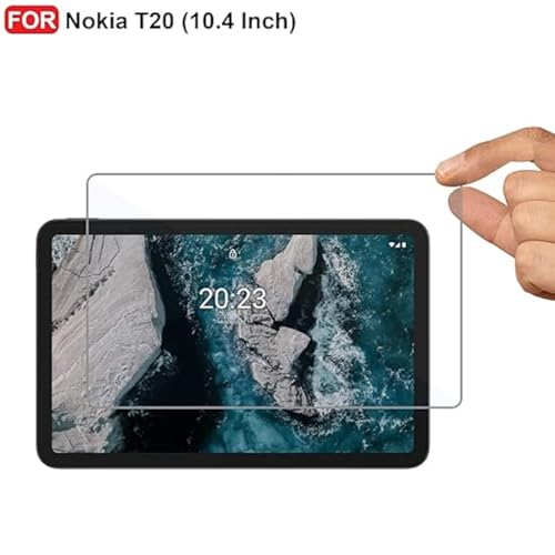 Image of Tempered Glass Screen Protector for Nokia Tab T20 / Tab T21 Anti-Scratch & Smudge Proof [1 Pack]