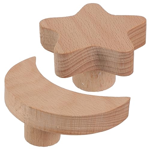 SOLUSTRE 2Pcs Star Moon Shaped Self Adhesive Wall Clothes Holder Creative Clothes Storage Hanger for Easy Installation Design for Home Clothing Shop Use Space Saving