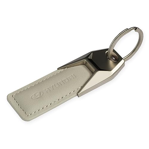 HYUNDAI HMD00542-2 Porte-clés Logo Beige, beige, Taille unique, Contemporain