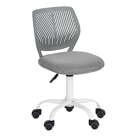 Chaise de Bureau FurnitureR Gris Cover