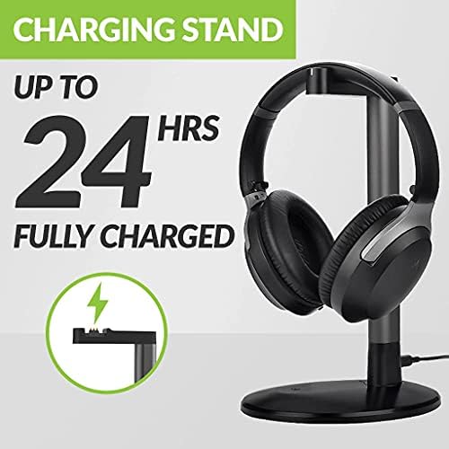Avantree Multipoint Bluetooth Headphones with Detachable Boom Microphone, Plug & Play with Wireless USB Adapter, Support Computer & Phone at the same time, Noise Cancellation, aptX HD - Aria 8090T