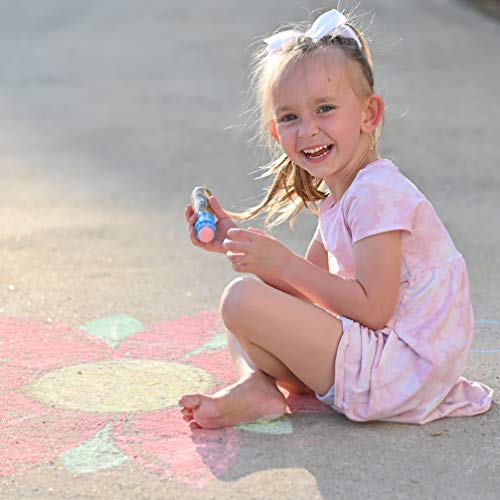 image for Sunny Days Entertainment Jumbo Washable Sidewalk Chalk with Holders an