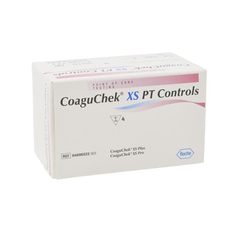 Roche Diagnostics CoaguChek XS PT Controls, 4 Stück
