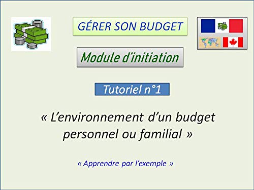 Action de formation à la gestion et au suivi pratique d'un budget personnel ou familial