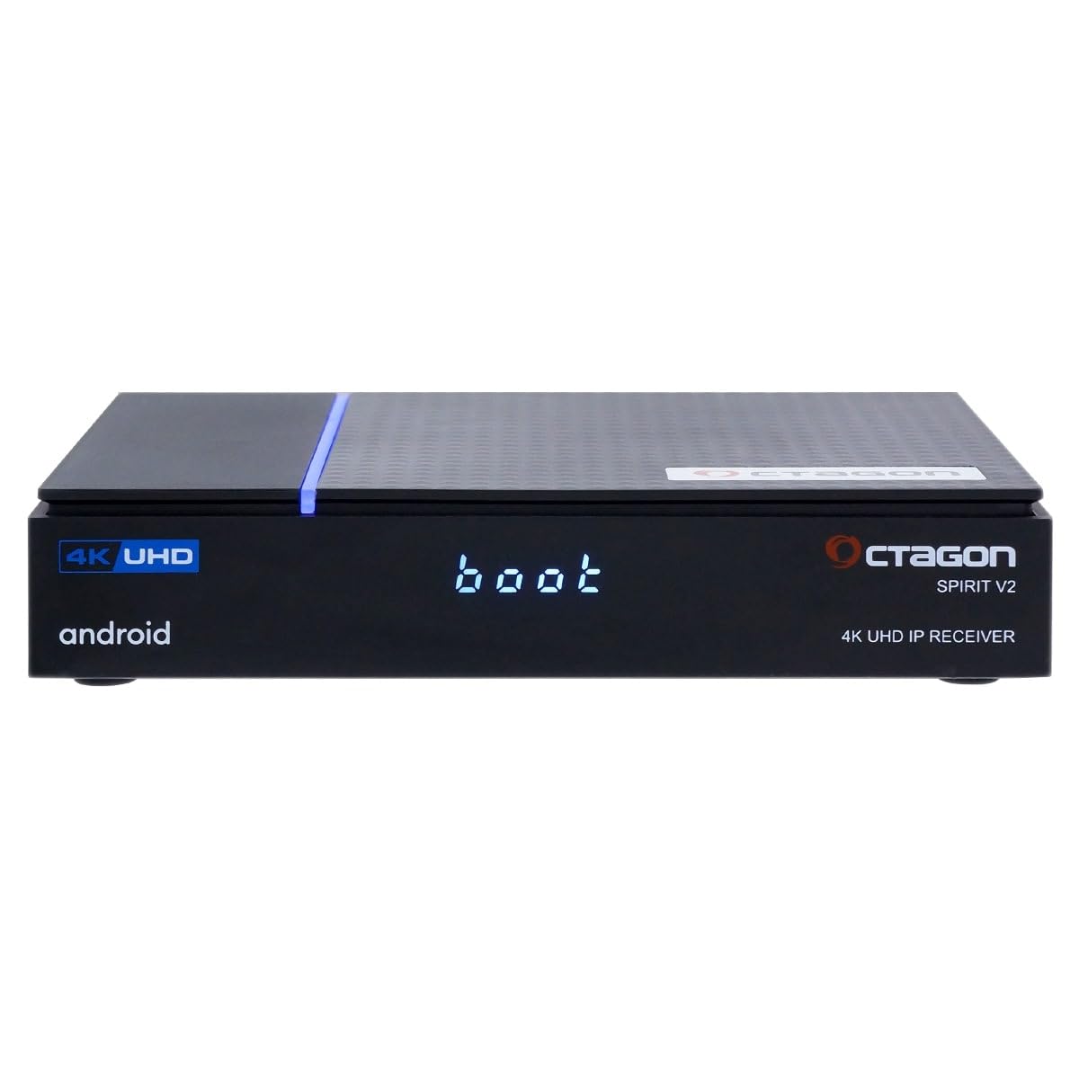 Octagon Spirit PRO 4K UHD Android TV Box + Dual Band WiFi WLAN + HDR10+