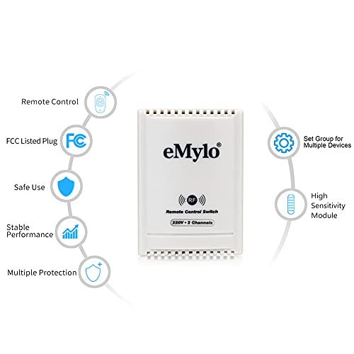 EMylo Telecomando senza fili Interruttori della