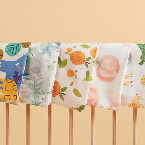 Image of TILLYOU Toddler Pillowcases 13 x 18 Travel Pillow Case 2 Pack, Kids Pillowcases Machine Washable with Envelope Closure, Orange Flavour & Orange
