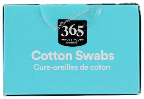 Image of 365 by Whole Foods Market Organic Cotton Swabs, 500 CT