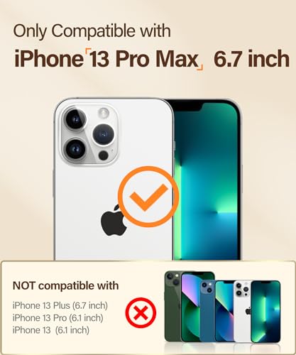 Coque iPhone 13 Pro Max robuste antidérapante compatible avec MagSafe