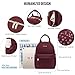 Imagen de LOVEVOOK Mochila Mujer Pequeña Mochilas Escolar Niña Impermeable Mini Bolso Mochila Mujer Casual Backpack para Viaje Universidad Trabajo