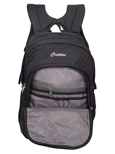 Image of Cosmus Big Daddy Casual College Backpack /Big School Bag (Black)
