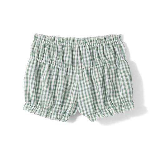 Image of NUFIWI Women's Y2k Ruched Mini Shorts Low Waist Ruffle Frill Bloomers Lounge Pajamas Smocked Micro Shorts Sleepwear
