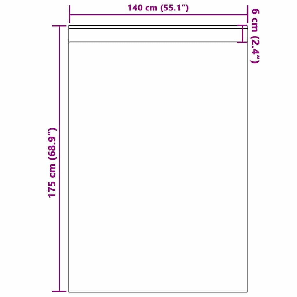 Juego de 2 cortinas opacas de poliéster rosa bebé 175 x 140 cm, triple, 80 a 90 % de oscurecimiento, protección solar para sala de estar o dormitorio