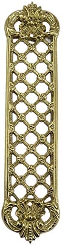 Adonai Hardware Decorative Brass Push Plate (11 Inch "Aristobulus", Satin Brass)