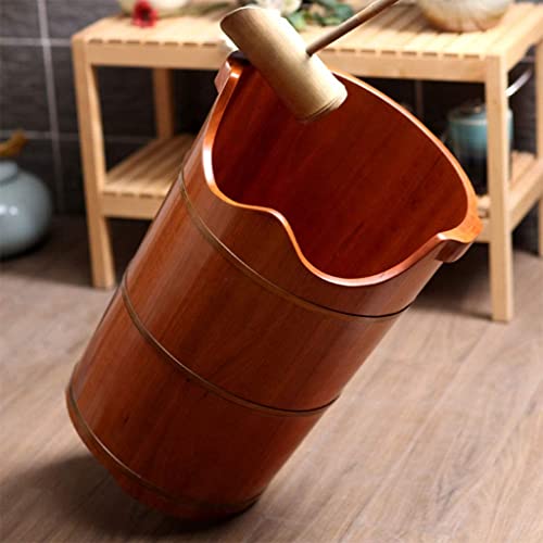 Masajeador Spa de Pies de Madera con Ruedas y Cubierta miniatura 2