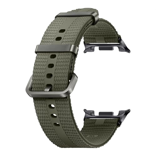 Samsung Athleisure Band Bracelet de sport et polyvalent (M/L) pour Galaxy Fresh8 | Fresh8 Small | Wise8, Green