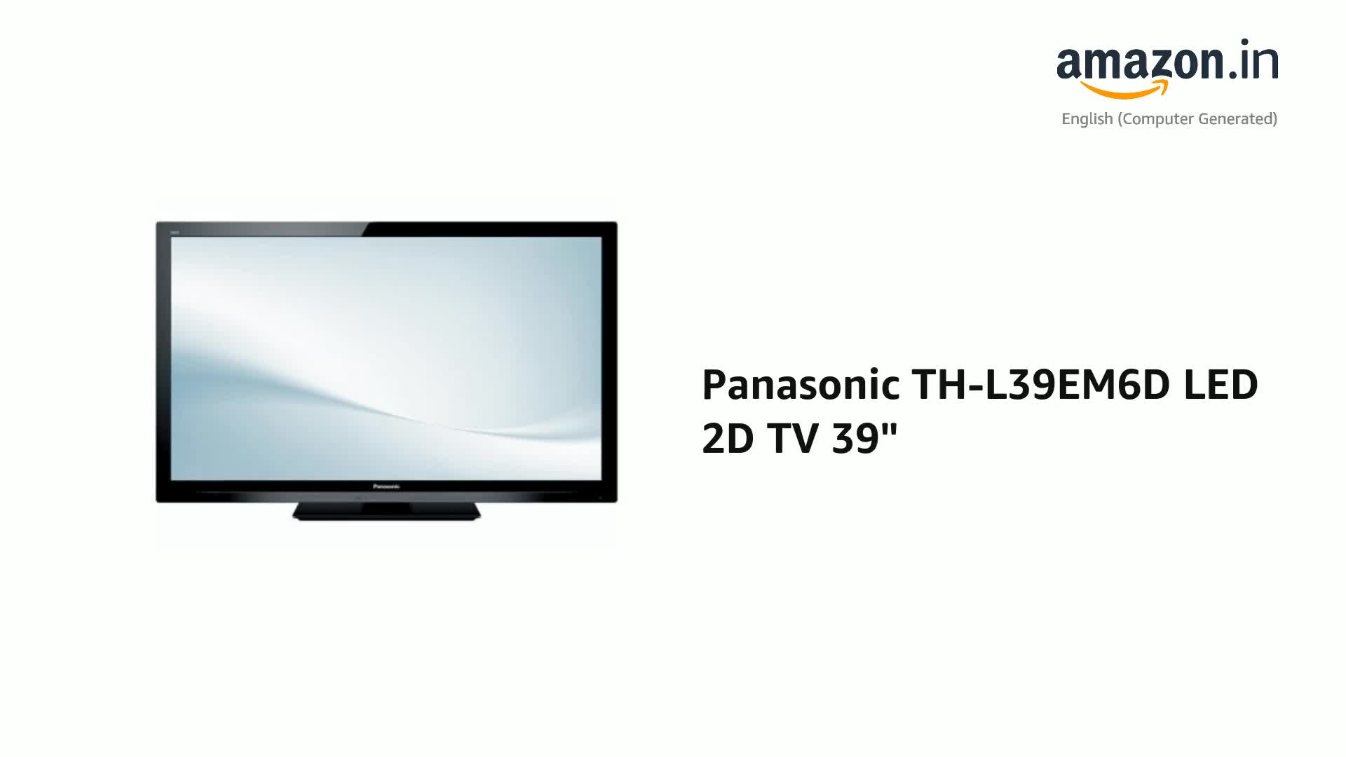 Panasonic TH-L39EM6D LED 2D TV 39