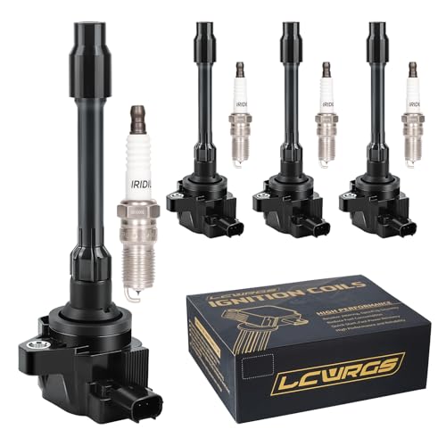 Set of 4 Ignition Coil Pack and Spark Plugs Fits for 1.5 2.0 L4 Honda Civic Accord CRV CR-V Acura TLX RDX 2016 2017 2018 2019 2020 2021 Spark Plugs and Coils ReplacesUF781 3052059B013
