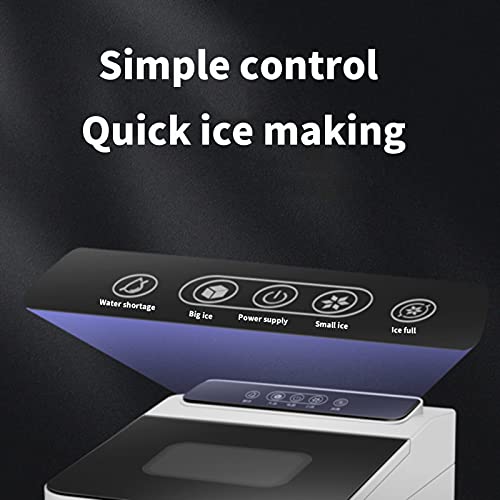 Máquina para hacer hielo portátil 12 KG/24H, 9 cubos en 6 min miniatura 4