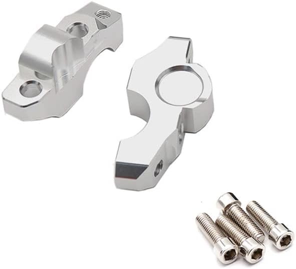 AL-mart Motorcycle Handlebar Risers Mount Clamps, Height Up and Pull Back Handlebars Fits for B-MW S1000R 2015-2020