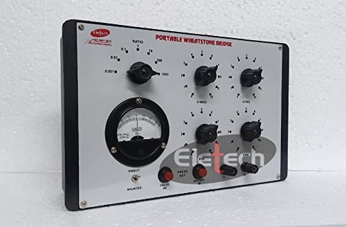 Portable Wheatstone Bridge : Amazon.in: Industrial & Scientific