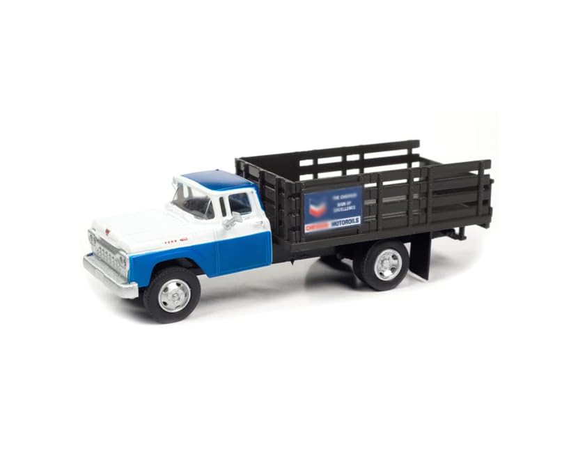 Camión modelo escala 1:87 azul y blanco 1960 miniatura 1