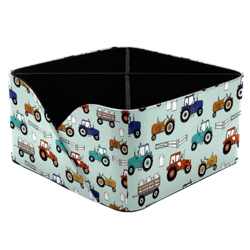 Panier de rangement pour bureau tracteurs avec pot à stylos multi-compartiments - 2